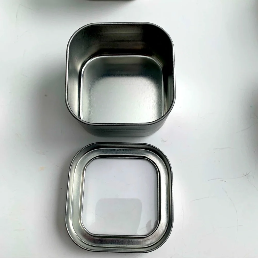 NEW Metal Organizing Tin Storage Boxes and Containers Lot of 11 Pieces